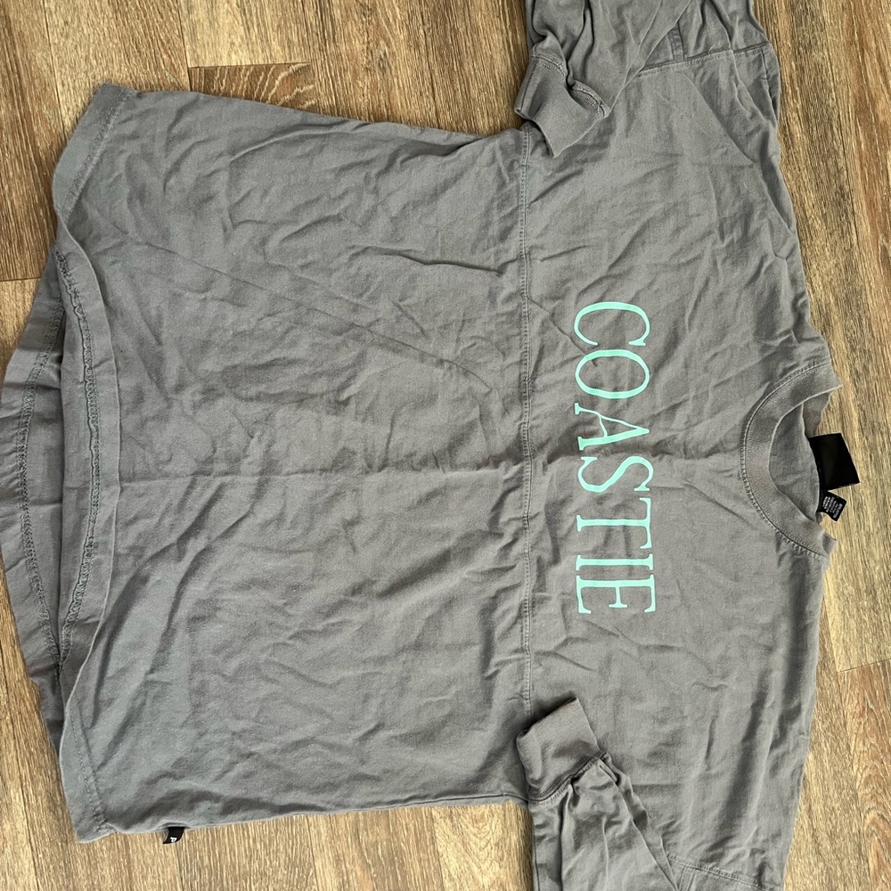 Gray 'COASTIE' T-Shirt